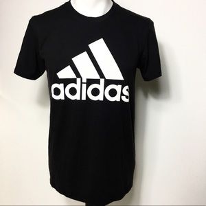 Adidas Shirt didn’t Logo Medium Black Graphic Tee